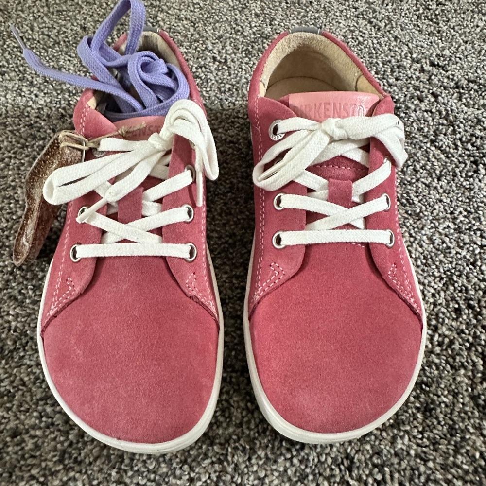 Birkenstock Girl’s Arran Sneakers - Size 31 (Kids 13) - New - Pink